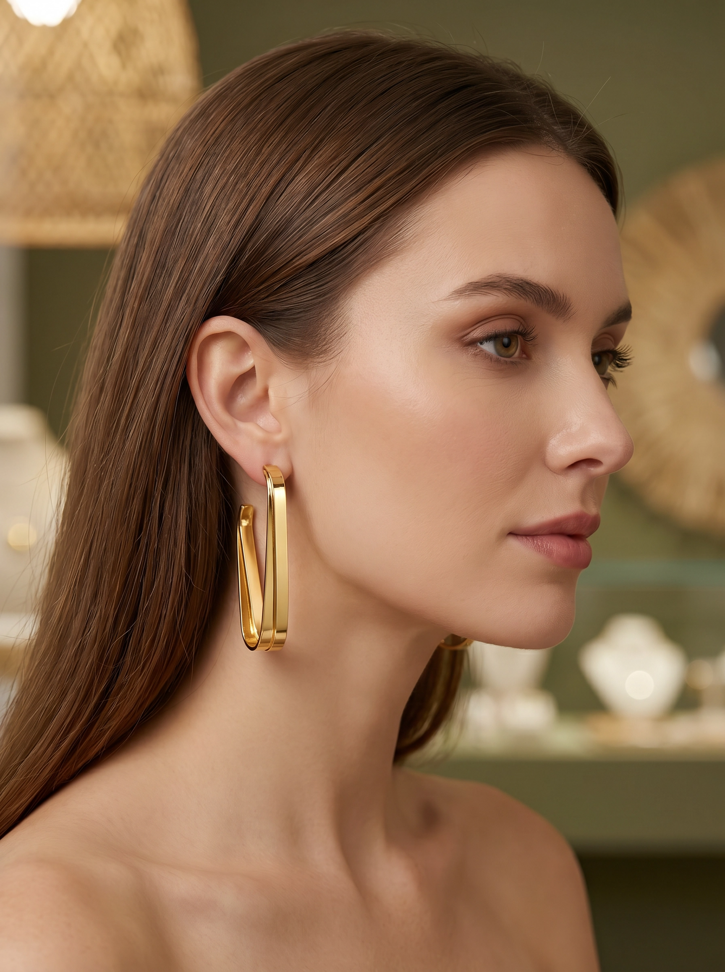 Sublime Gold Earrings