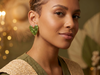 Jade Heart Earrings