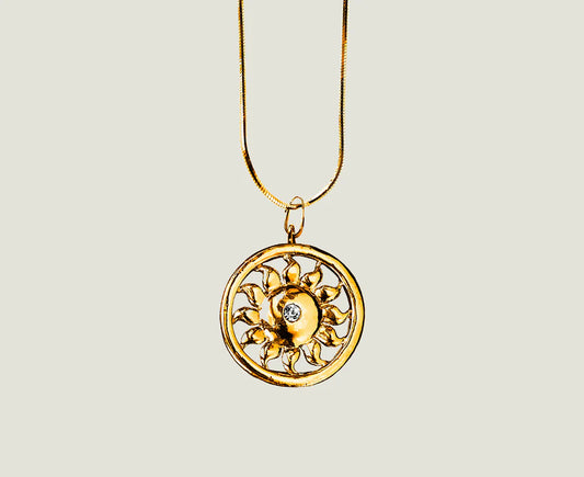 Gemstone Pendant Chain