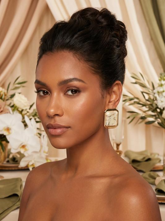 Aurora Ivory Earrings