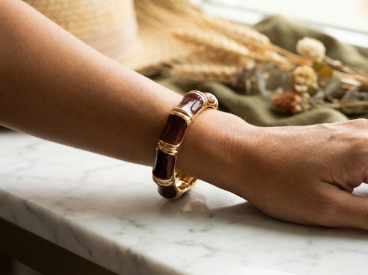 Bracelets Ruby Bamboo