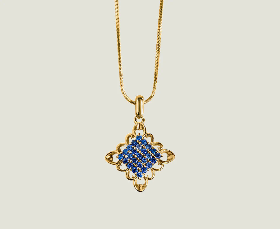 Gemstone Pendant Chain