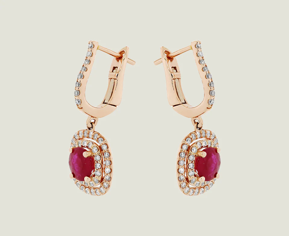 Eternal Ruby Stud
