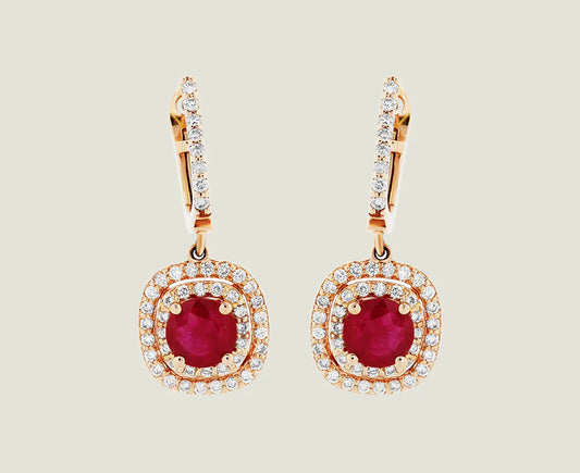 Eternal Ruby Stud