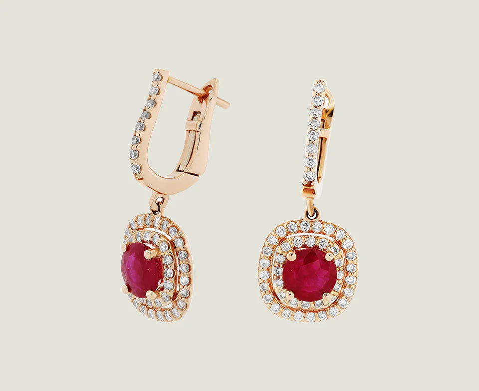 Eternal Ruby Stud